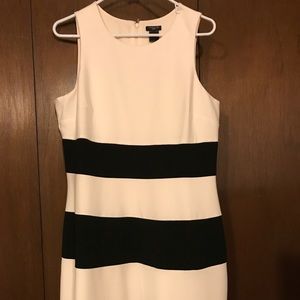 Ann Taylor Tall City Stripe Dress
